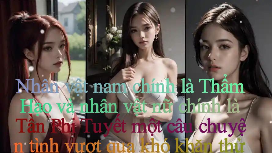 Nhân vật nam chính là Thẩm Hạo và nhân vật nữ chính là Tần Phi Tuyết： một câu chuyện tình vượt qua khó khăn, thử thách.