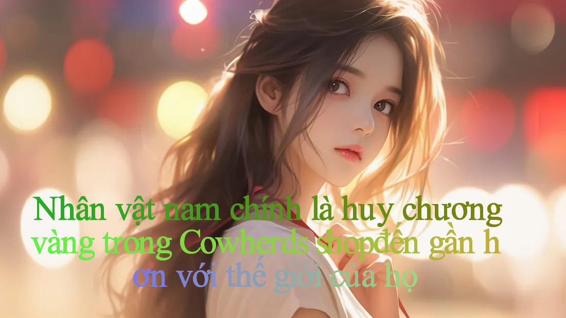 Nhân vật nam chính là huy chương vàng trong Cowherd's shop—đến gần hơn với thế giới của họ